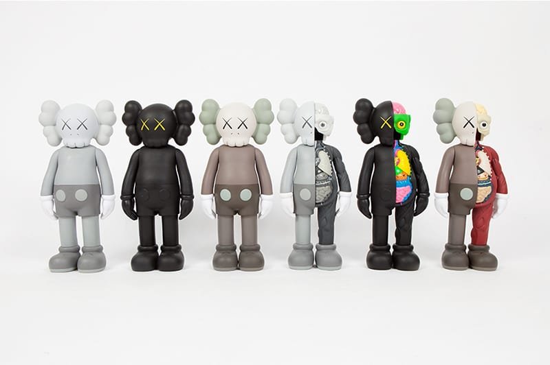 Kaws 的作品《同伴》。 ?Kaws